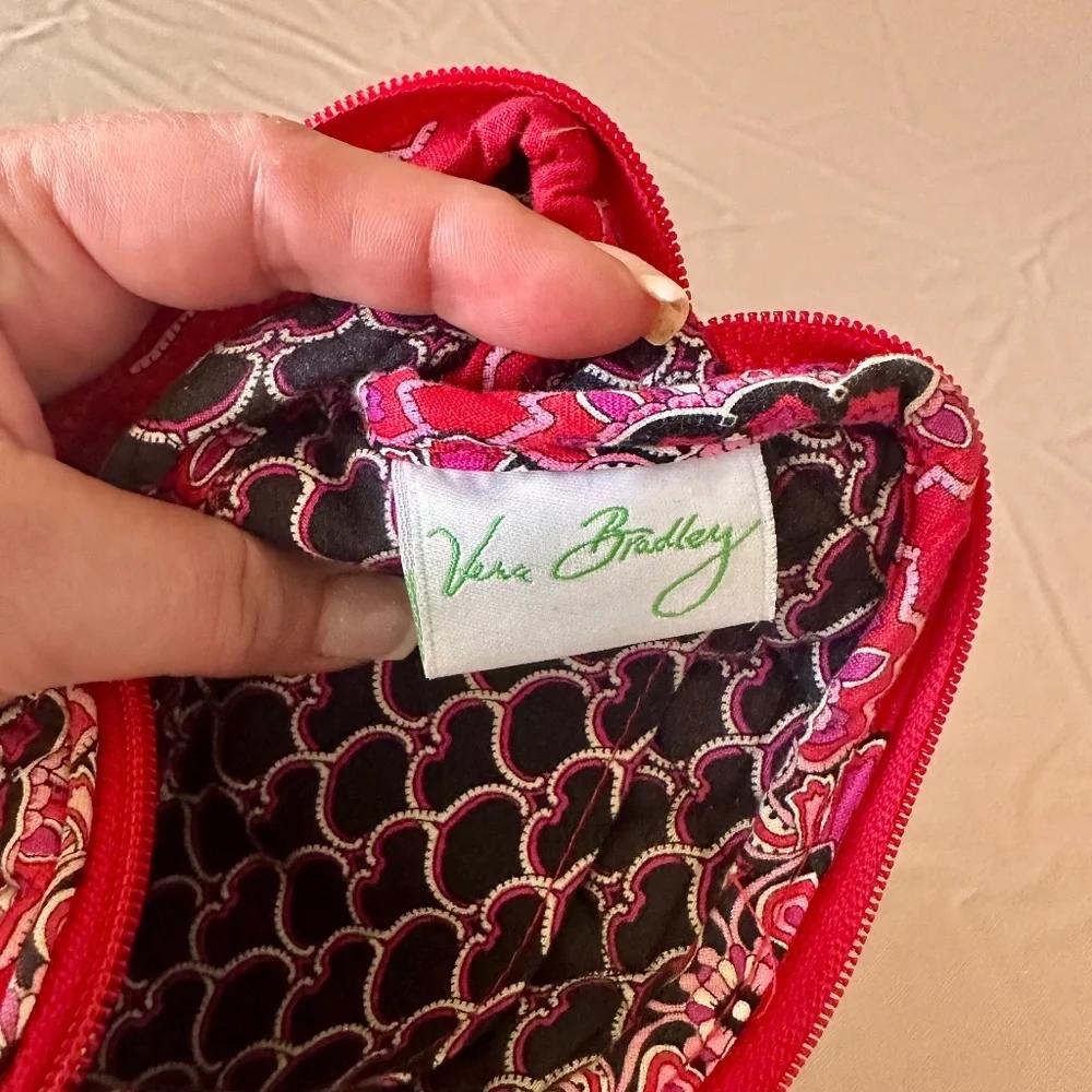 Vera Bradley "Frankly Scarlet" Cellphone Wristlet - Picture 5 of 8